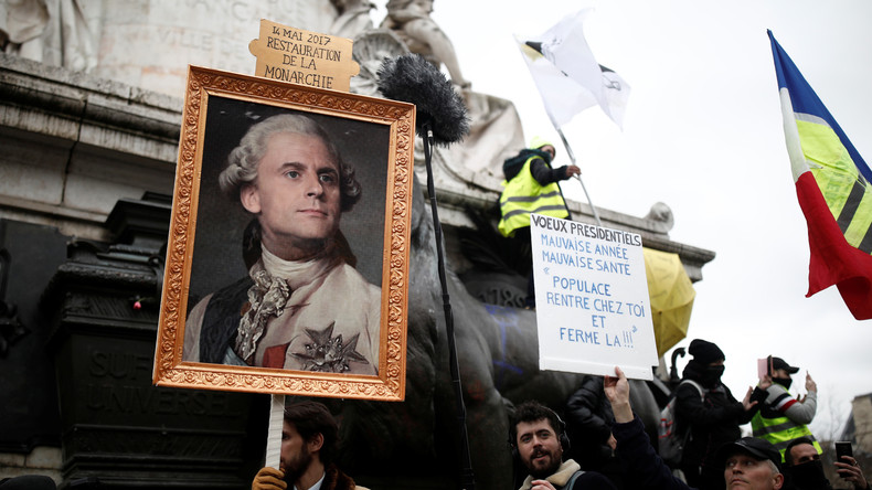 En France, les manifestations montrent que la véritable utopie est bien la vision de Macron