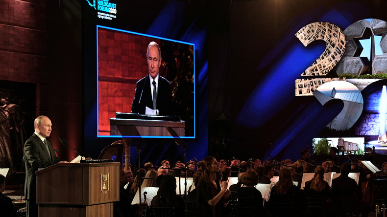 Vladimir Poutine à Jérusalem : «Le peuple soviétique a libéré l’Europe du nazisme»