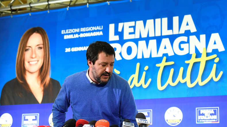 Italie : la Ligue de Matteo Salvini perd les élections régionales en Emilie-Romagne