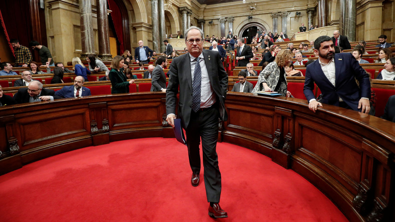 Catalogne : le président perd son mandat de député, le gouvernement indépendantiste en pleine crise