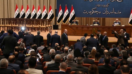 Le Parlement irakien, le 24 octobre 2018, à Bagdad (image d'illustration).