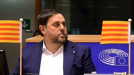 Le Parlement européen prive l'indépendantiste catalan Oriol Junqueras de son mandat de député