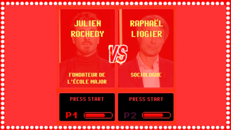 MATCH ! Julien Rochedy vs Raphaël Liogier