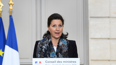 Agnès Buzyn en conférence de presse, le 24 janvier 2019, à Paris (image d'illustration).