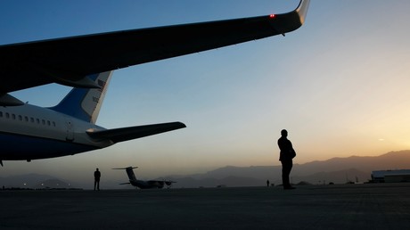 Un avion officiel américain à Kaboul en juin 2019 (Image d'illustration).