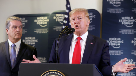 Trump à Davos : les Européens vont signer un accord parce qu’ils «n’ont pas le choix»