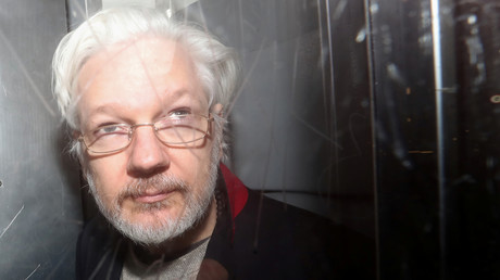 Le lanceur d'alerte Julian Assange.