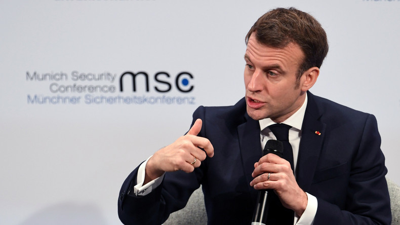 Volonté russe de «déstabiliser» les démocraties, bilan des sanctions : Macron s’exprime à Munich