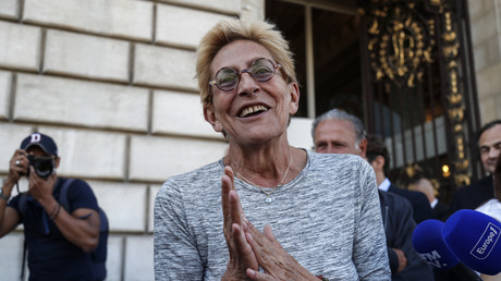 La première adjointe au maire de Levallois-Perret (92), Isabelle Balkany devant sa mairie, le 14 septembre 2019. (image d'illustration)