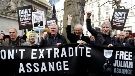 Free Assange : manifestation à Londres pour exiger la libération du lanceur d'alerte