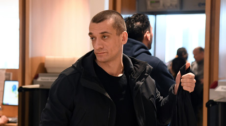 Piotr Pavlensky, au tribunal, le 3 mars 2020.