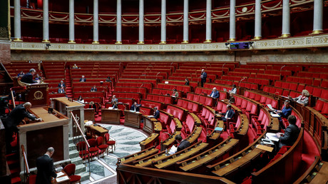 L'Assemblée se réunit en ce moment en format restreint, photo prise le 21 mars.