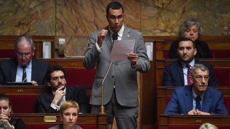 M'jid El Guerrab à l'Assemblée nationale en février 2019.