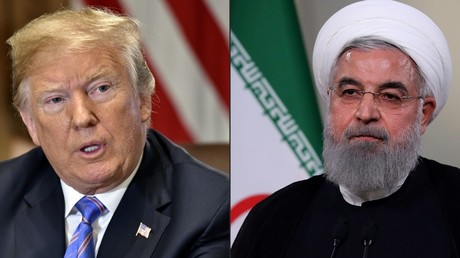 Donald Trump (à gauche) et Hassan Rohani (à droite) (image d'illustration).
