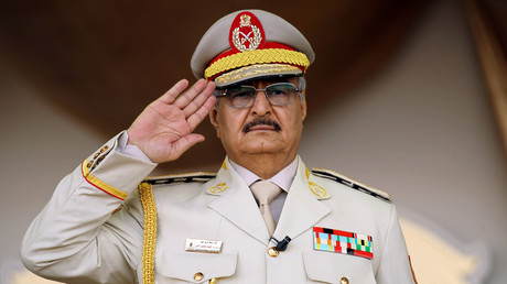 Le maréchal Khalifa Haftar en mai 2018 (image d'illustration).