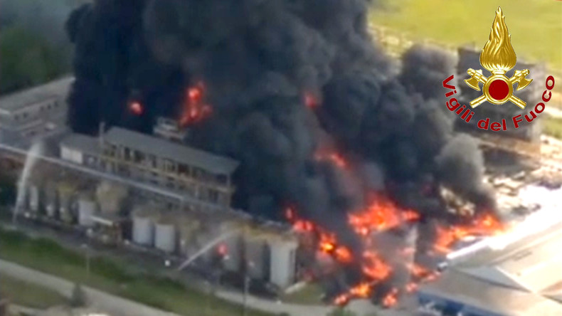 Venise sous le choc après l'incendie d'un complexe chimique tout proche