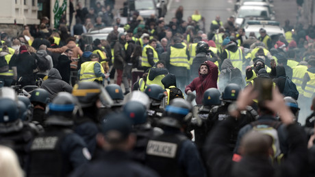 Opération de maintien de l'ordre à Biarritz le 18 décembre : les Gilets jaunes avaient manifesté contre la venue du ministre des Affaires étrangères en amont du G7 2019 (image d'illustration).