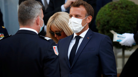 Emmanuel Macron, le 13 juillet 2020, à l'hôtel de Brienne, à Paris (image d'illustration).