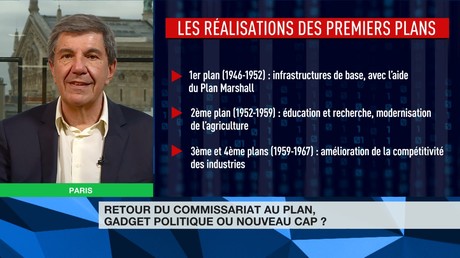 Chronique éco de Jacques Sapir - Retour du commissariat au Plan : gadget politique ou nouveau cap ?