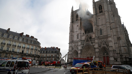 Incendie de la cathédrale de Nantes : le bénévole avoue et part en détention provisoire