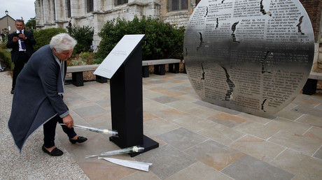 Hommages religieux et républicain au père Hamel, quatre ans après son assassinat par des terroristes