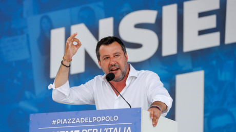 Le leader de la Ligue, Matteo Salvini.