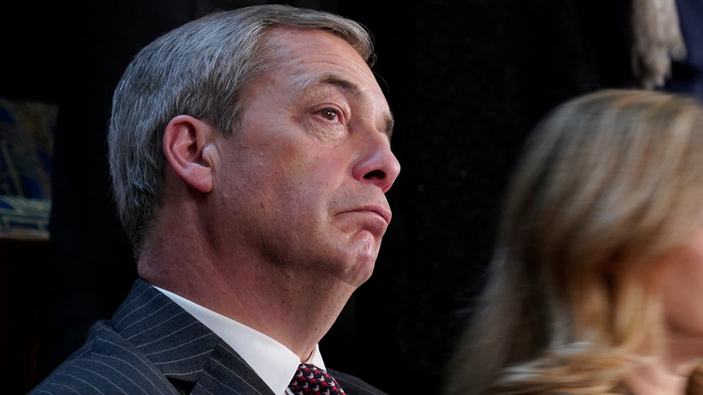 Farage dénonce la présence d'une «force de type paramilitaire» lors d'une manifestation londonienne