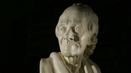 Buste de Voltaire appartenant à la maison française de Oxford (image d'illustration).