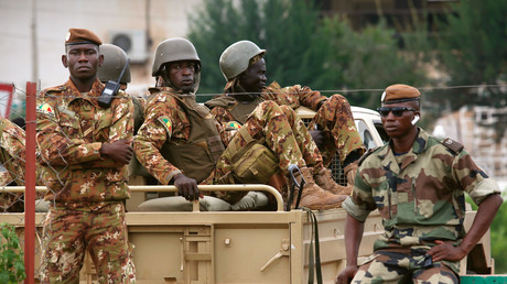 Des soldats maliens à Bamako le 10 août 2018 (image d'illustration).