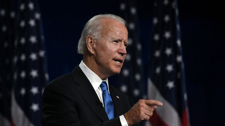 Investi candidat du parti démocrate américain, Joe Biden se présente comme l'«allié de la lumière»