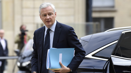 Le ministre français de l'Economie, des Finances et de la Relance, Bruno Le Maire, à l'hôtel Matignon à Paris, le 17 juillet 2020 (illustration).