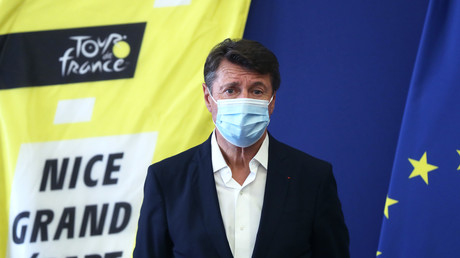 Estrosi sans masque au Tour de France, la mairie de Nice dissipe le malentendu