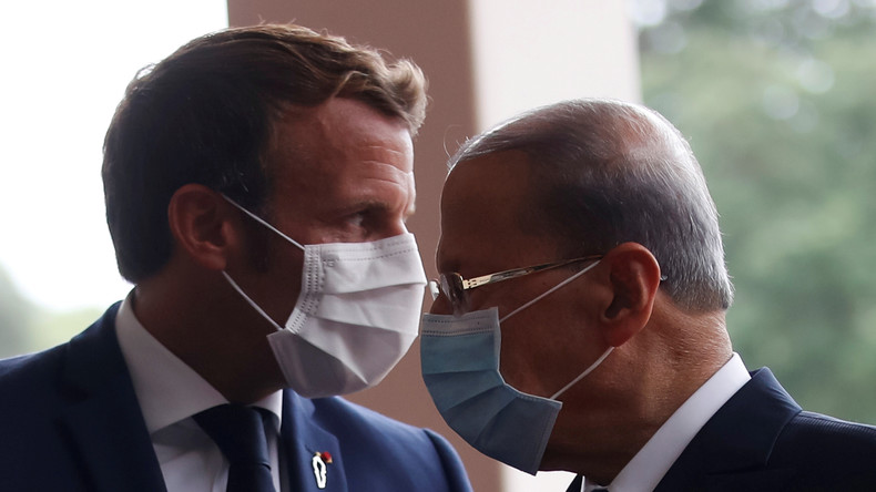 Le président libanais exige la formation, à Paris, d’un «gouvernement de mission»