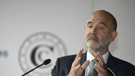 Le premier président de la Cour des comptes, Pierre Moscovici, lors de sa conférence de presse sur la situation et les perspectives des finances publiques françaises, à Paris le 30 juin 2020 (image d'illustration).
