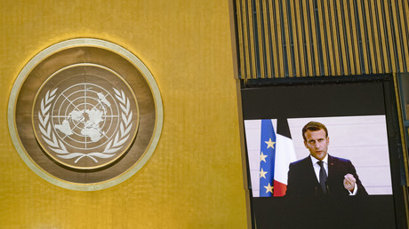 Face à «la violence des populismes et des extrêmes», Macron vante la «juste» mondialisation
