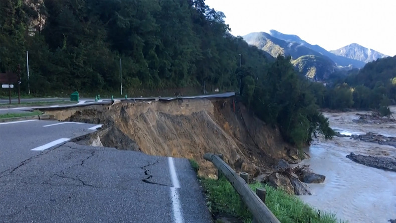 Les Alpes-Maritimes sévèrement touchées par la tempête Alex, plusieurs personnes portées disparues