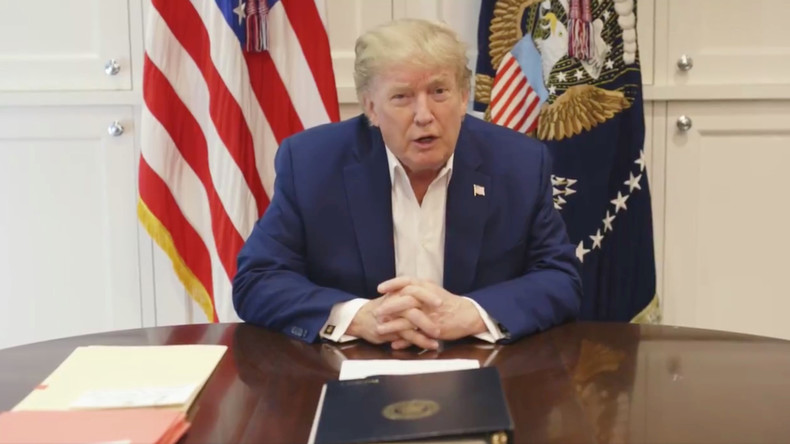 «Bientôt de retour» : Donald Trump se veut optimiste dans une vidéo depuis son hôpital