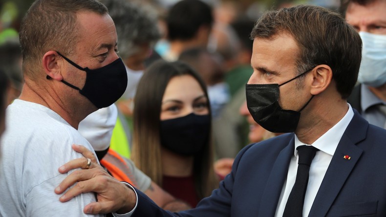 Macron au chevet des vallées sinistrées : les opérations d'assistance à l'arrêt pendant la visite