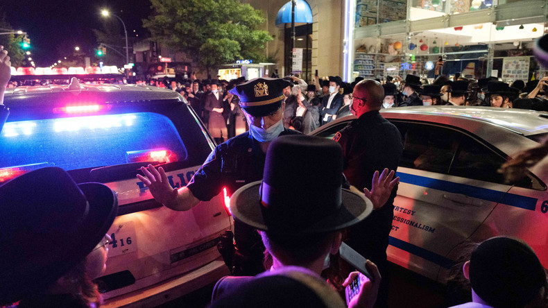 «Jewish Lives Matter»: des juifs orthodoxes manifestent contre les restrictions à New York