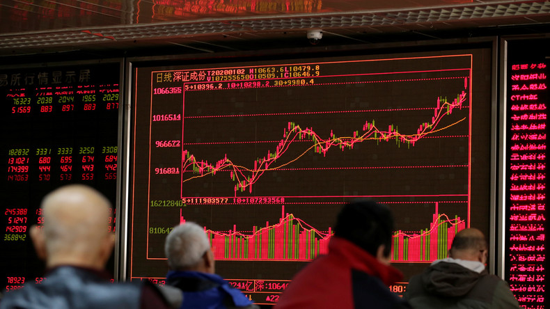 Les bourses chinoises à la fête alors que Pékin est la seule économie en croissance en 2020