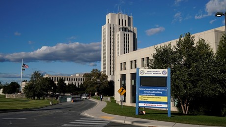 Le centre médical de Walter Reed, Bethesda, Maryland, le 2 octobre 2020.