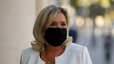 Marine Le Pen à Paris, le 22 septembre 2020 (image d'illustration).