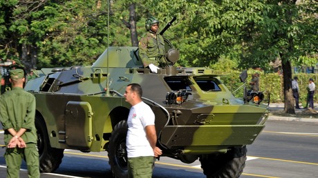 La Russie livre des véhicules blindés à l'armée centrafricaine