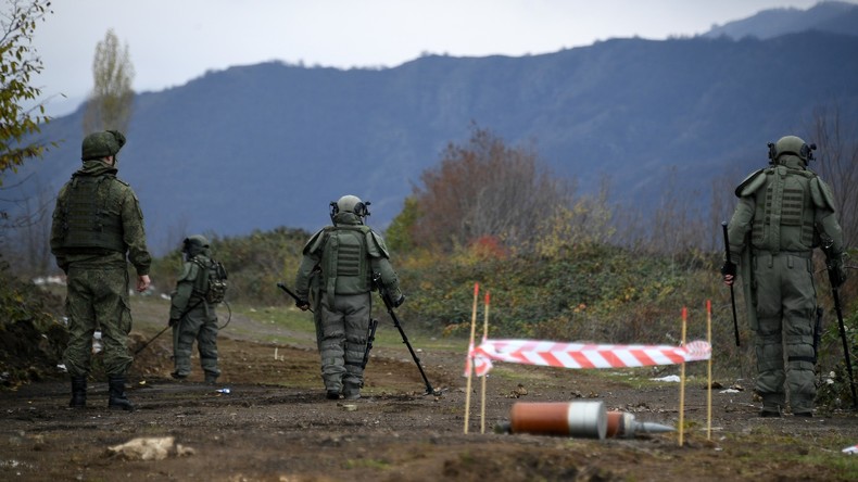 Haut-Karabagh : un mort et plusieurs blessés dont un soldat russe dans l'explosion d'une mine