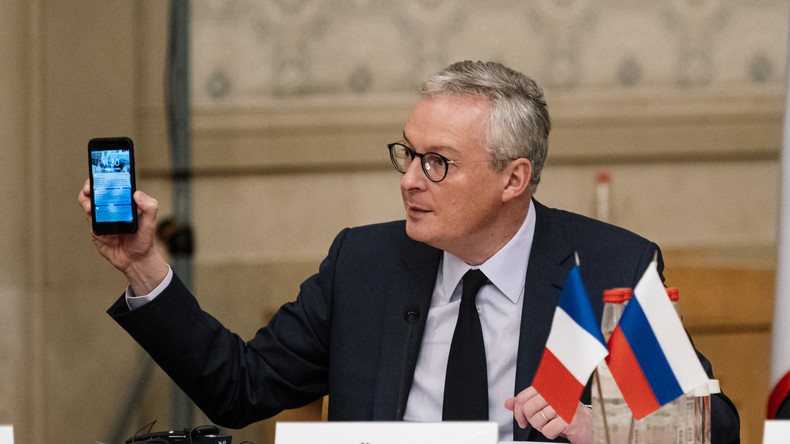 Les ministres de l'Economie français et russe veulent relancer la collaboration de leurs pays