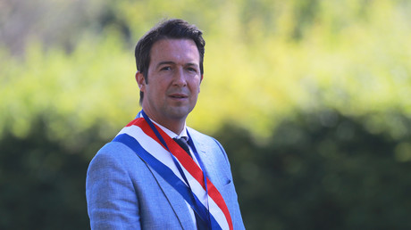 Guillaume Peltier le 22 juillet à Chambord lors d'une visite du président de la République (image d'illustration).