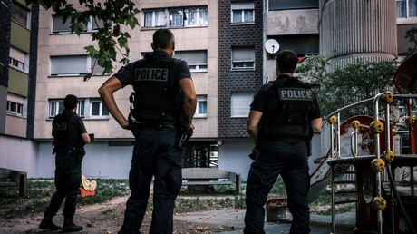 Des policiers de la BST à Grenoble dans le quartier sensible du Mistral, le 4 septembre 2020 (image d'illustration).