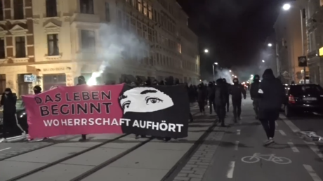 Allemagne : une manifestation d'Antifa dégénère en tensions avec la police à Leipzig