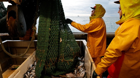 Des pêcheurs français dans la Mer du Nord le 7 décembre 2020 (image d'illustration).