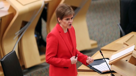 Le Premier ministre écossais, Nicola Sturgeon, le 22 décembre à Edimbourg (image d'illustration).